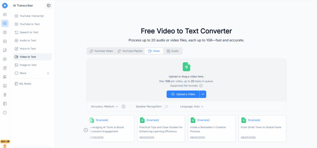 NoteGPT - Best for Lecture and YouTube Learning Workflows