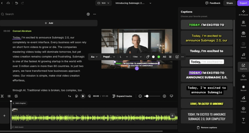 Advantages of Riverside Video Transcription
